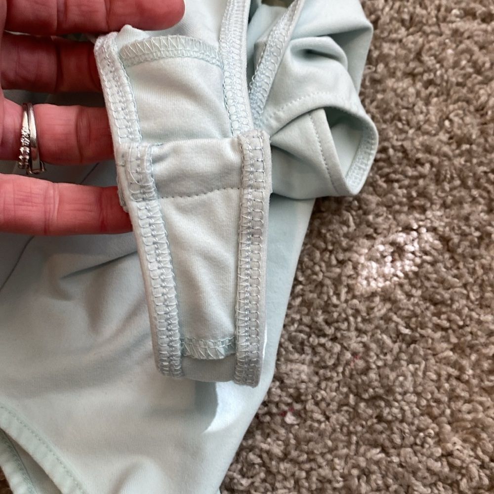 NWT - INTIMATELY FREE PEOPLE Baby Blue Thong Seamless Bodysuit Size: XS - Picture 8 of 9